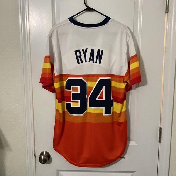 Mitchell & ness Nolan Ryan jersey new with tags - Picture 2 of 6